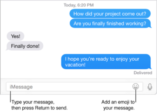 Messages App On Mac Respond To Non-imessage